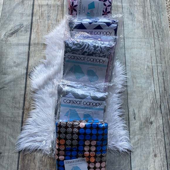 BRAND NEW FIVE PIECE CAR SEAT COVER/CANOPY- - Picture 6 of 7